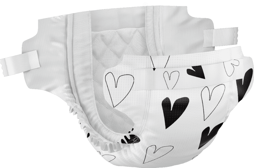 Buy Black & White Diapers in Kenya | NipNap