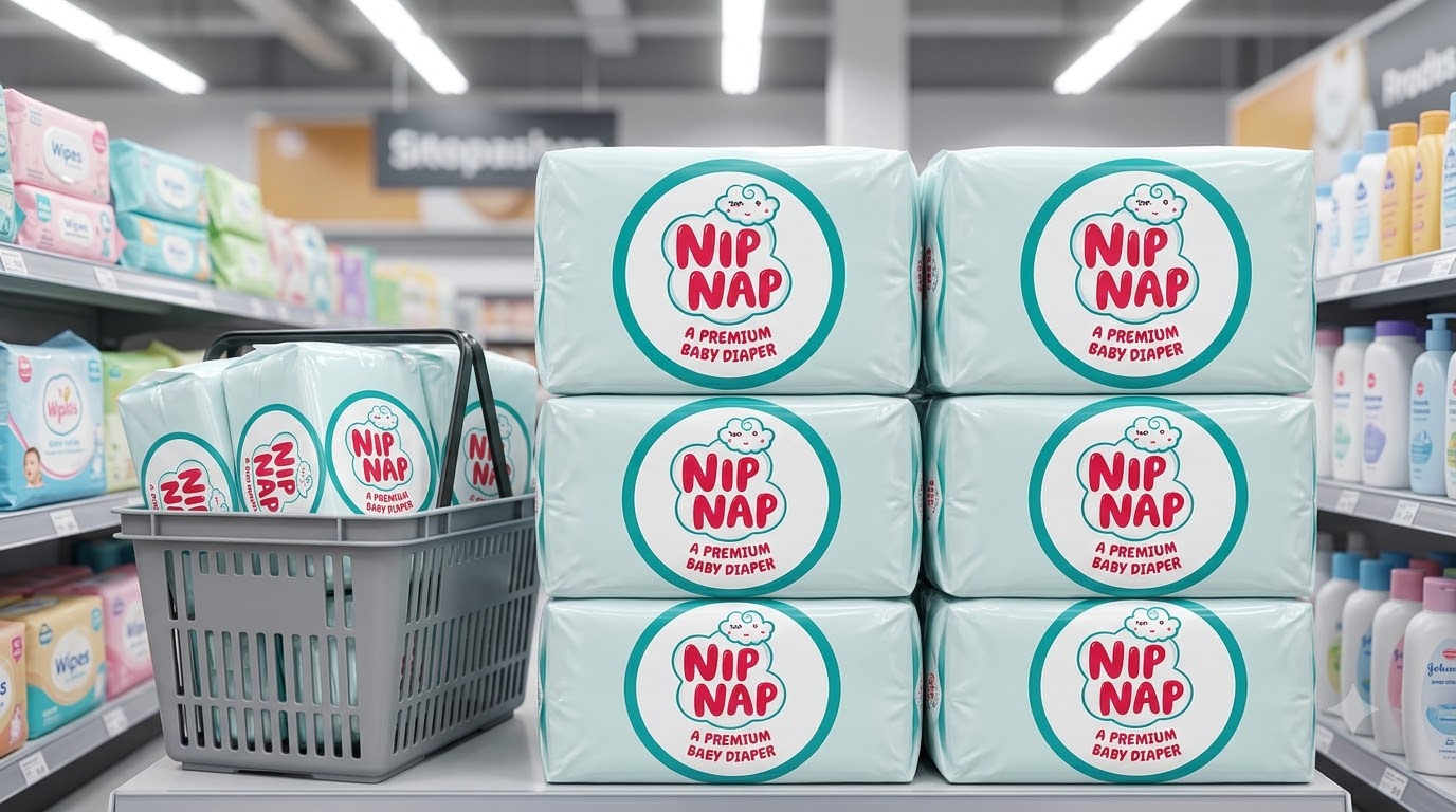 Bulk buying disposable diapers Kenya, NipNap cartons