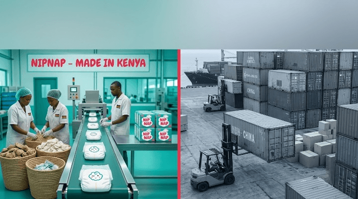 Made in Kenya diapers vs imported diapers buyer's guide.